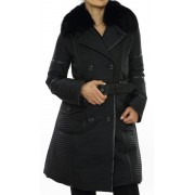 Coat with Detachable Fox on the Collar